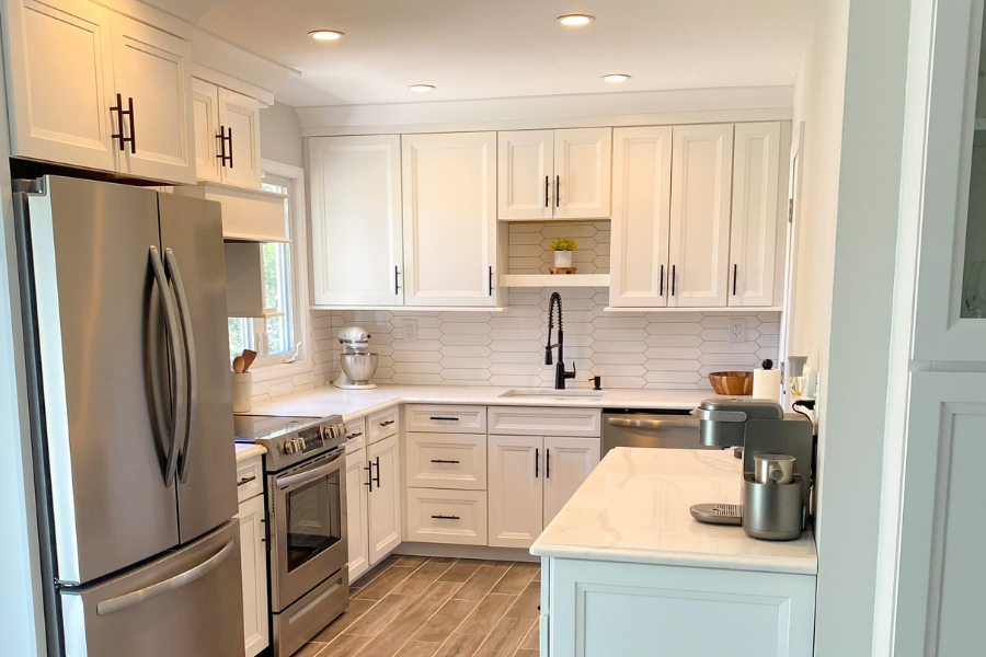 small white kitchen