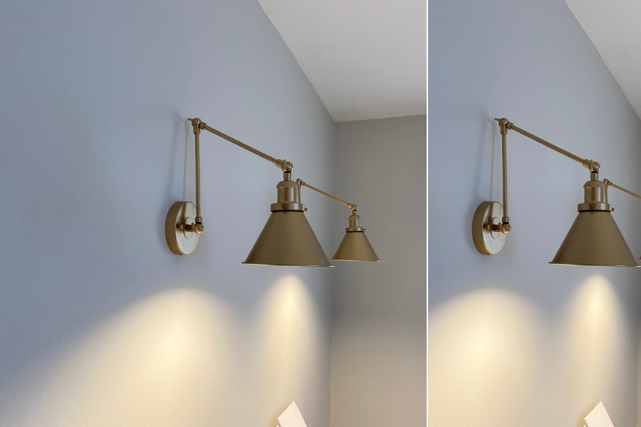 how to install wall sconces without wiring