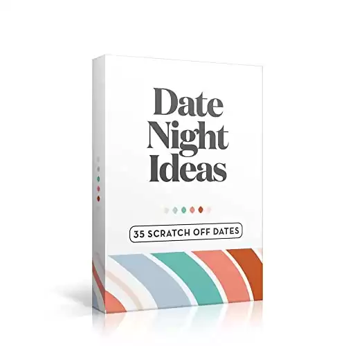 Romantic Couples Gift – Fun & Adventurous Date Night Box – Scratch Off Card Game with Exciting Ideas for Couple: Girlfriend, Boyfriend, Newlywed, Wife or Husband.