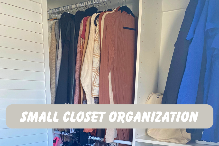 small closet organization