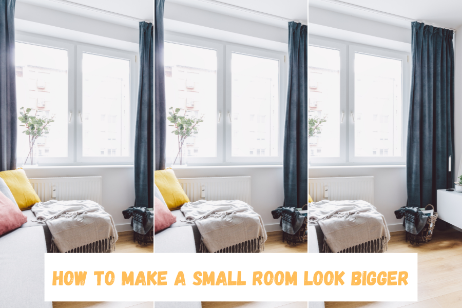 how to make a small room look bigger