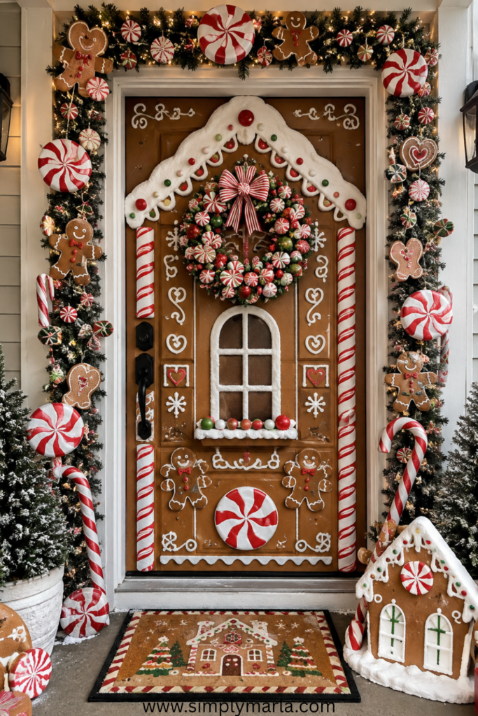 christmas door decorations ideas