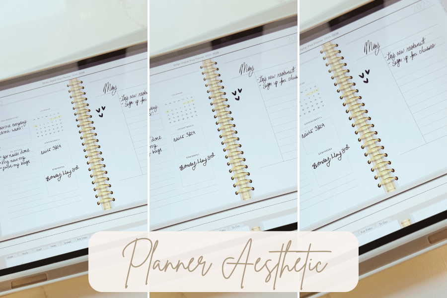 planner aesthetic