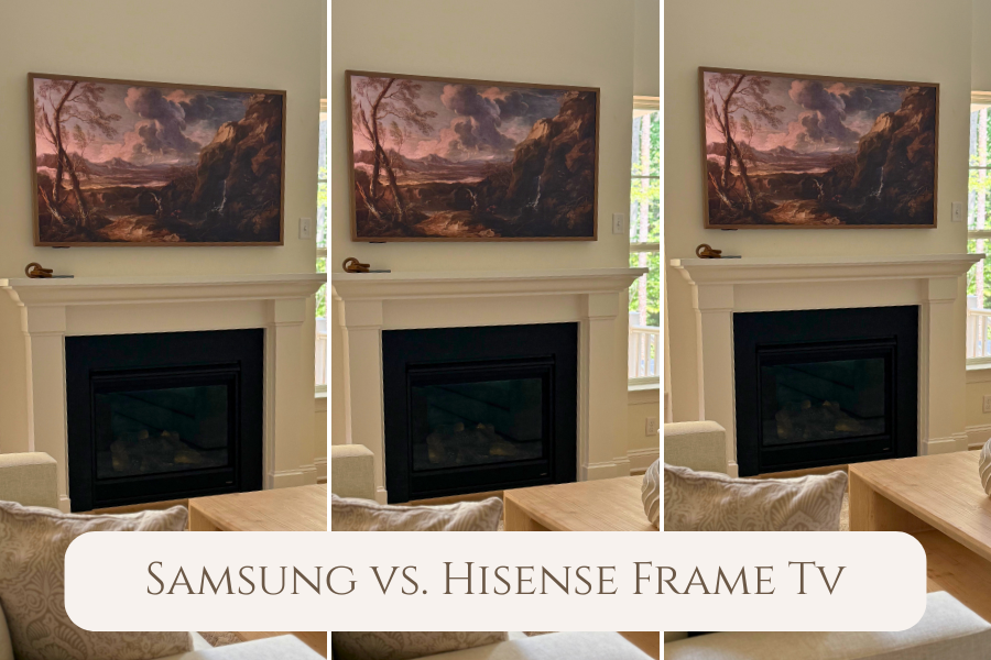 Samsung vs. Hisense frame tv