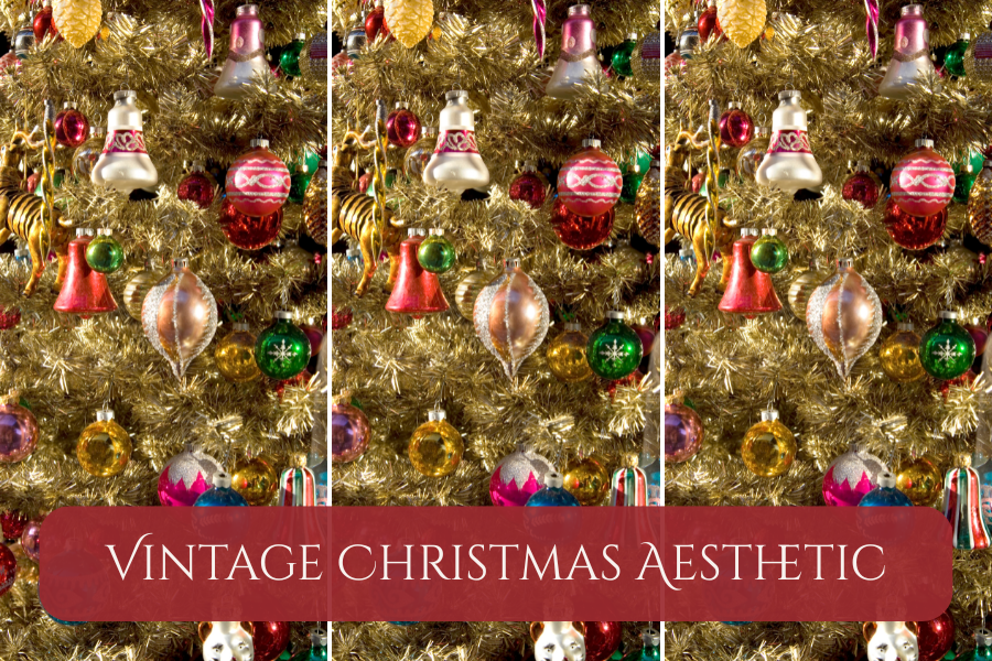 vintage christmas aesthetic
