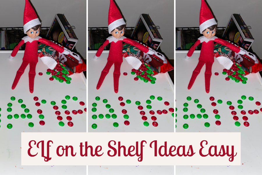 elf on the shelf ideas easy
