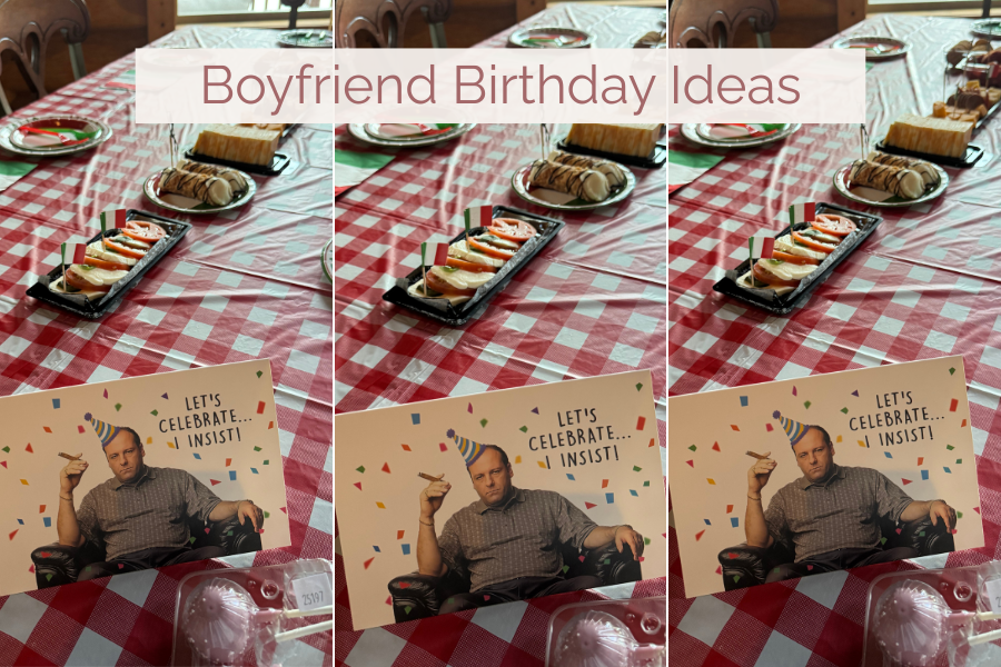 boyfriend birthday ideas
