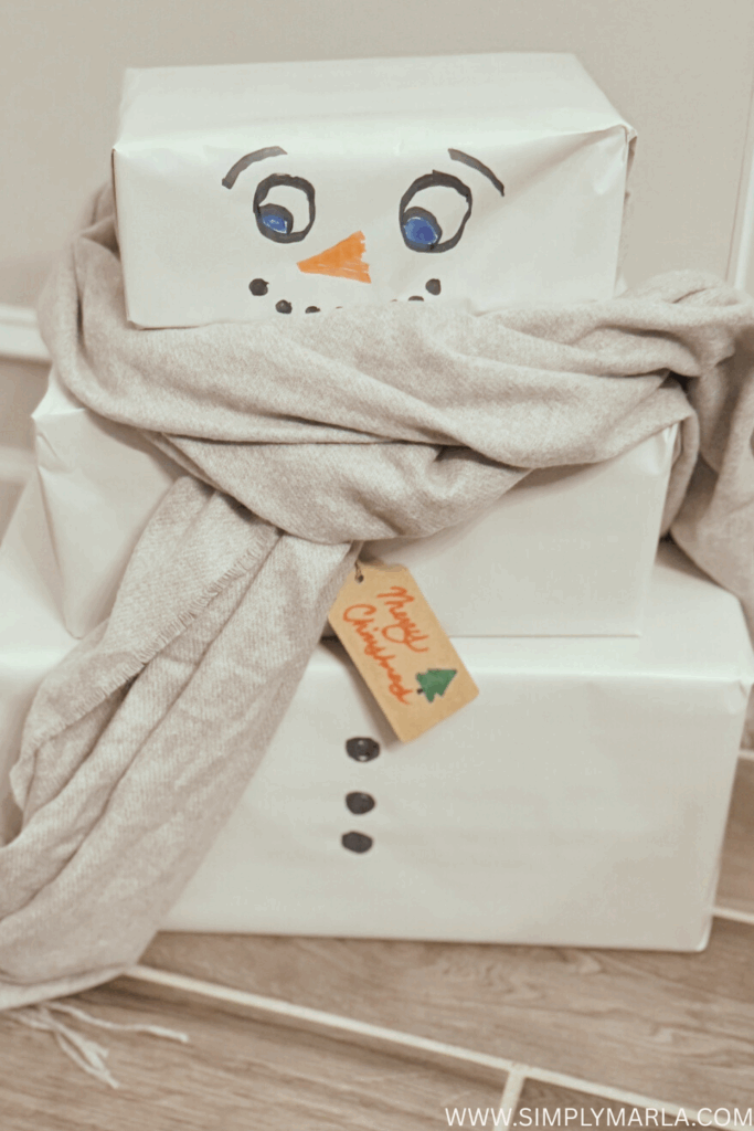 DIY CHRISTMAS GIFT WRAPPING IDEAS FOR KIDS 