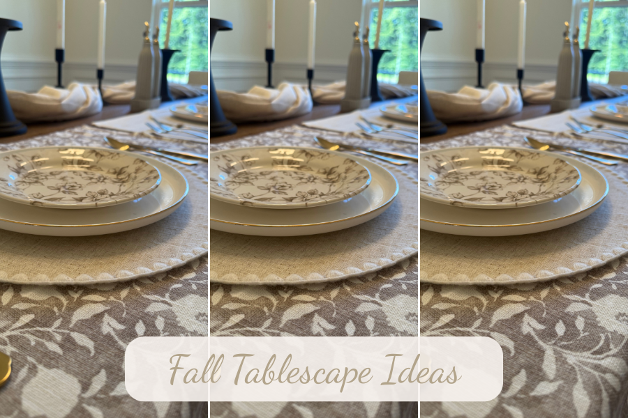 fall tablescape ideas