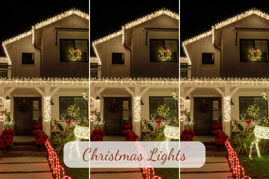christmas lights