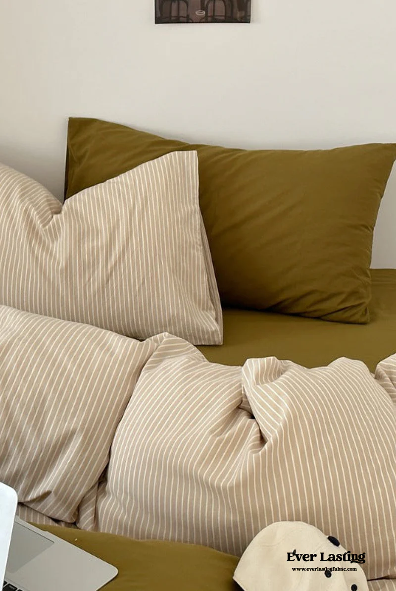 Thin Striped Pillowcases - Ever Lasting