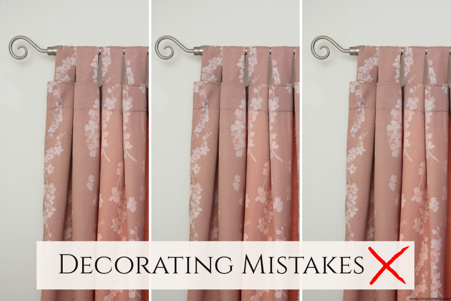 decorating mistakes