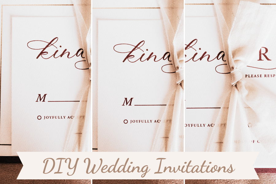 diy wedding invitations