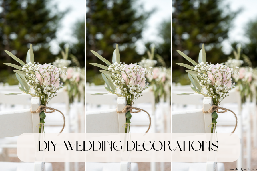 diy wedding decorations