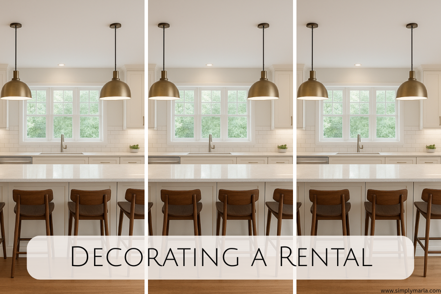 decorating a rental