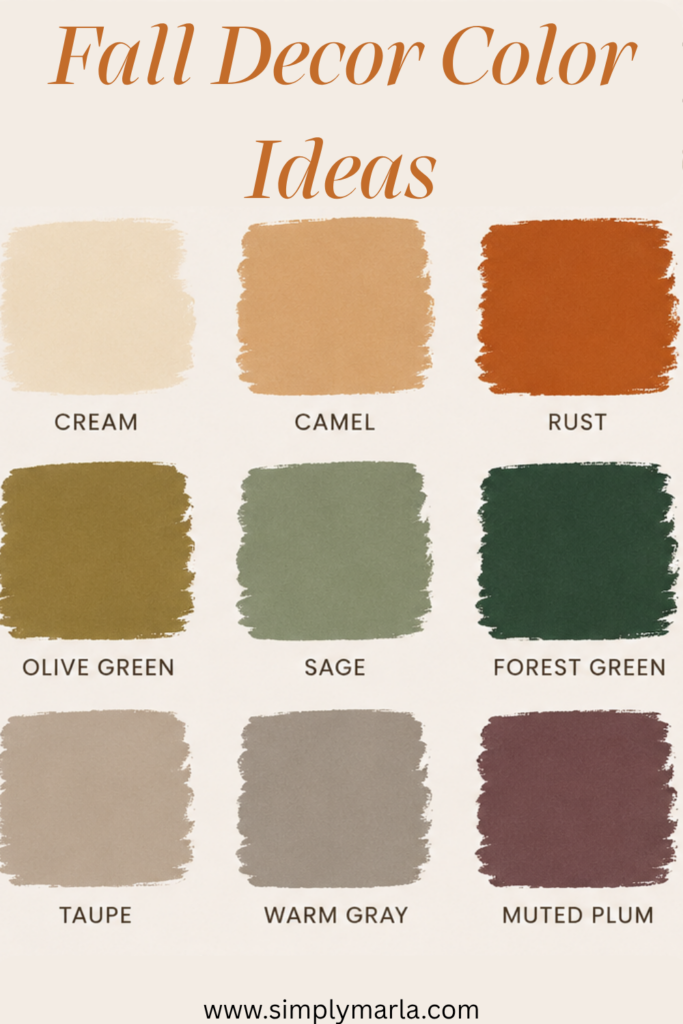 fall home decorating tips