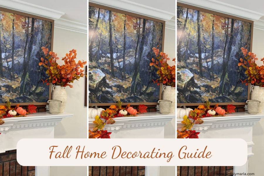 fall home decorating