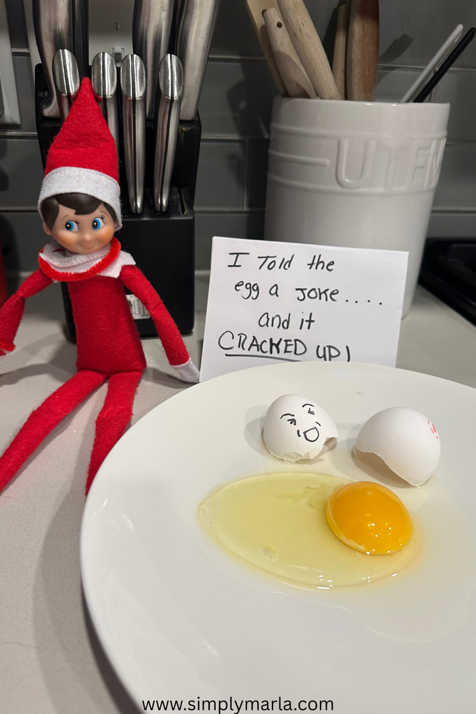 funny elf on the shelf ideas