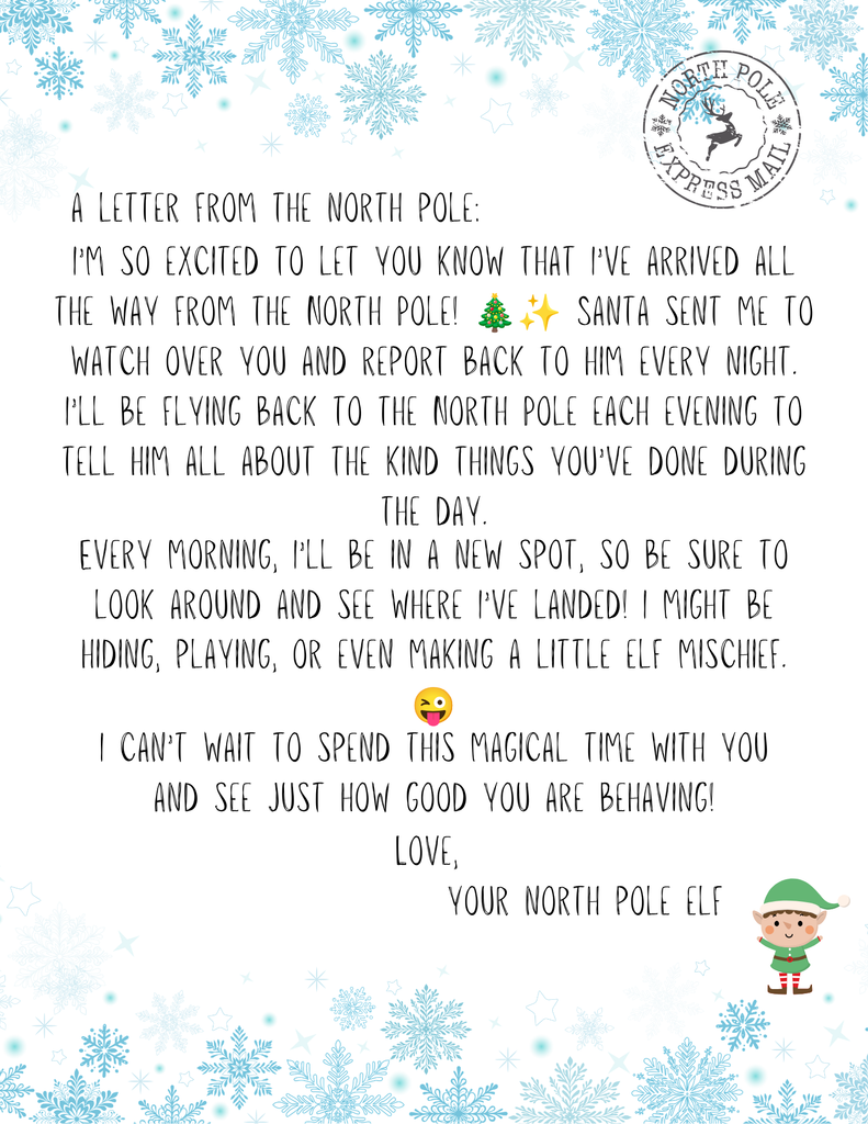 elf on the shelf ideas printables free
