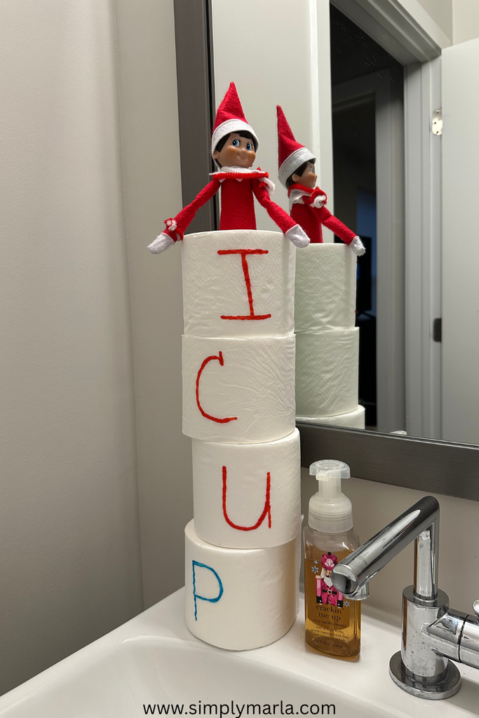 quick lazy elf on the shelf ideas
