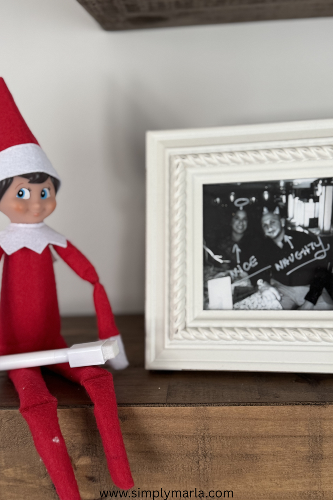 lazy elf on the shelf idea for adults