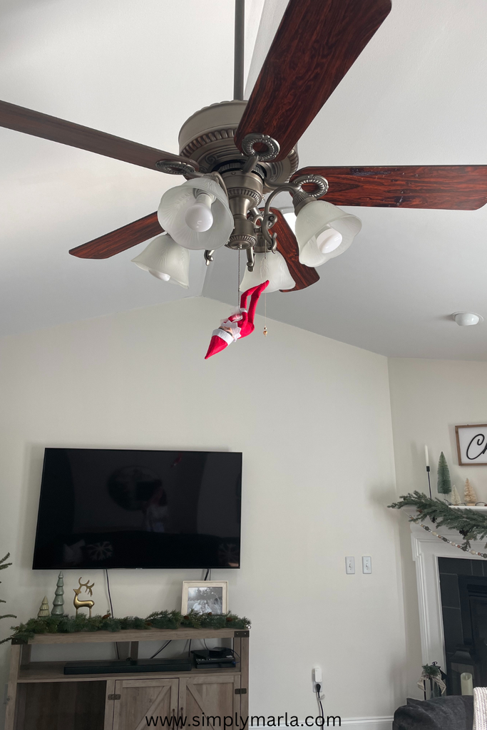lazy elf on the shelf night