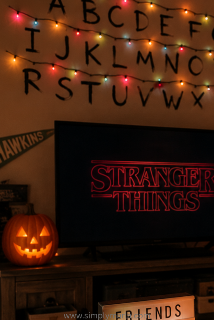 stranger things halloween decor