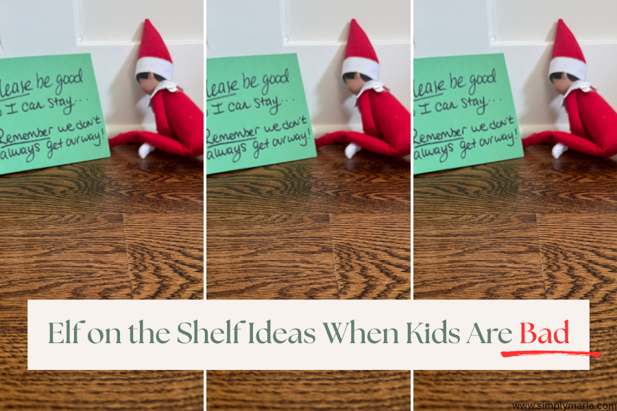 elf on the shelf ideas when kids are bad